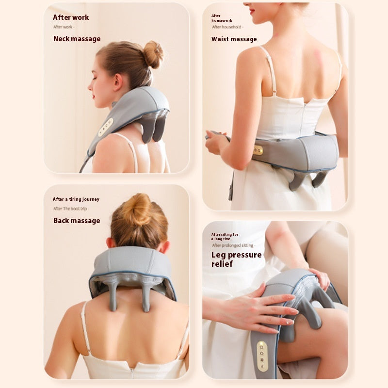 Wearable Neck Comfort Wrap with Gentle Warmth