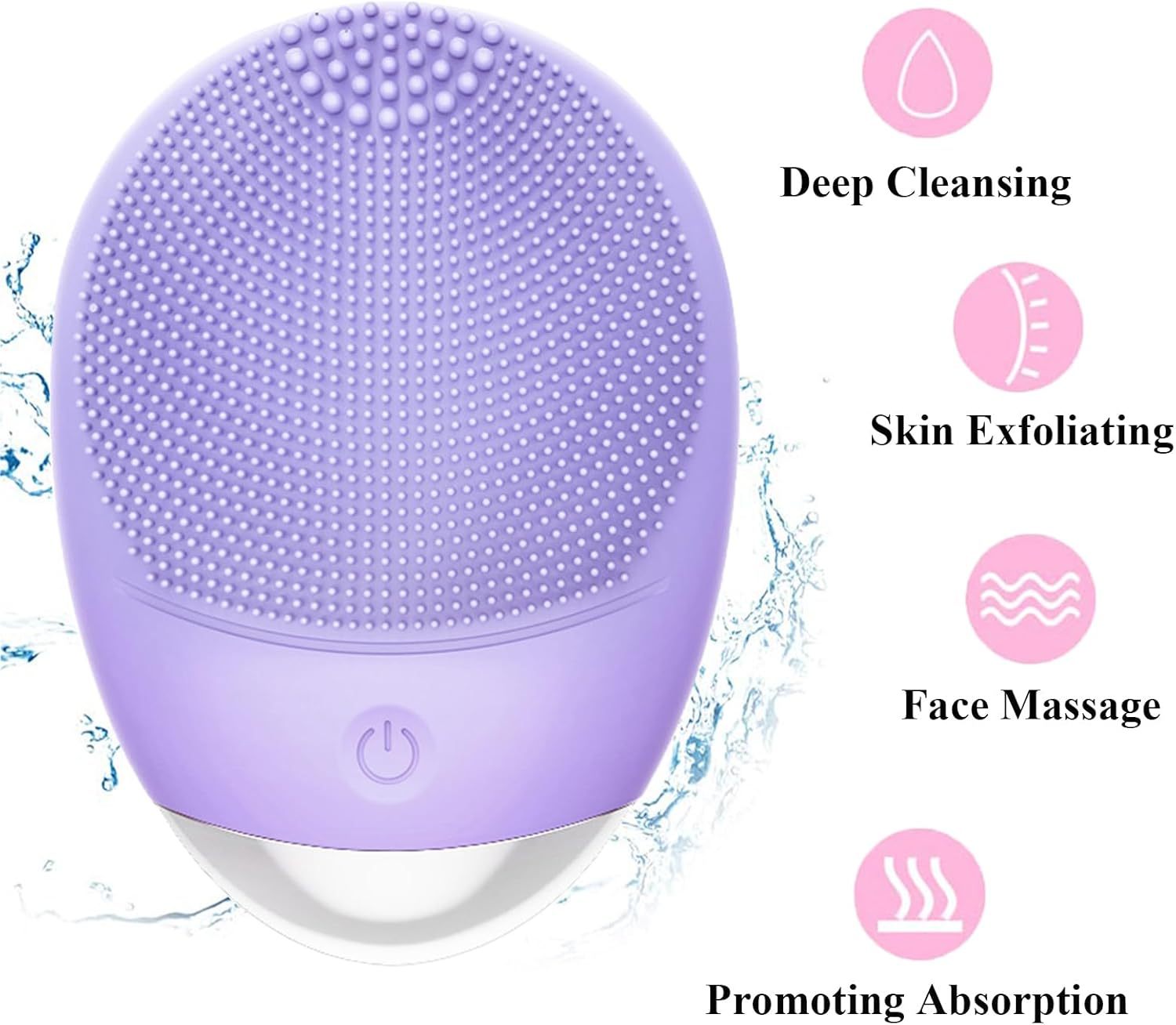 Gentle Silicone Facial Cleansing Brush